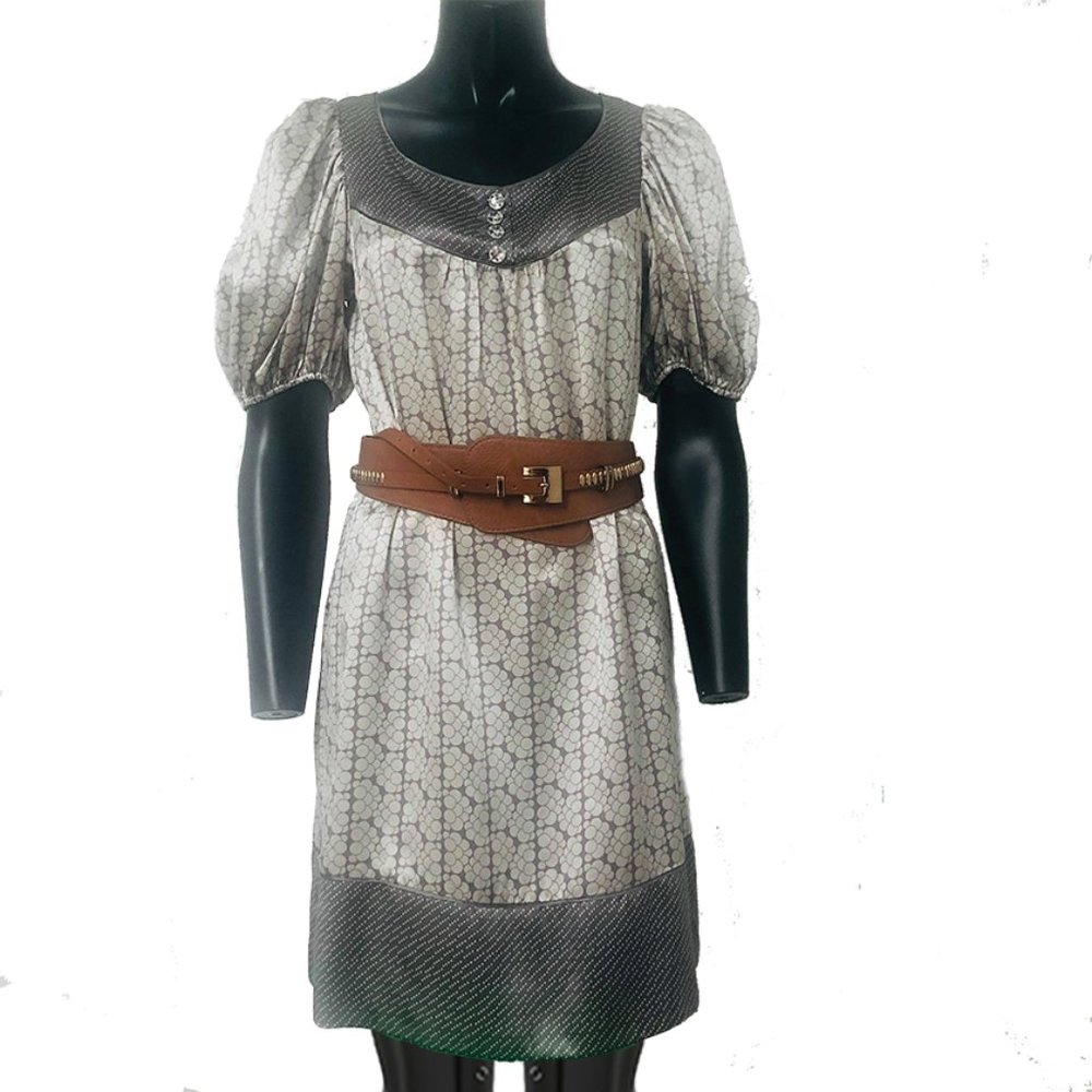 Kensie 100% silk boho dress